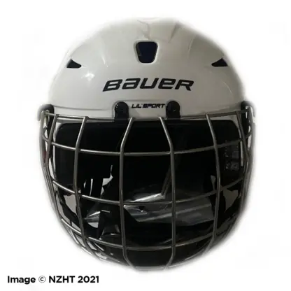 Bauer Lil Sport Youth Hockey Helmet Combo - Image 3